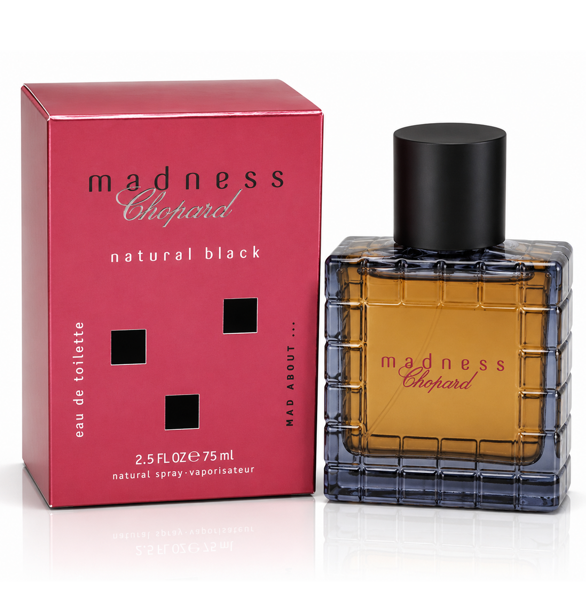 CHOPARD MADNESS Natural Black Eau de Toilette Vaporisateur 75 ml