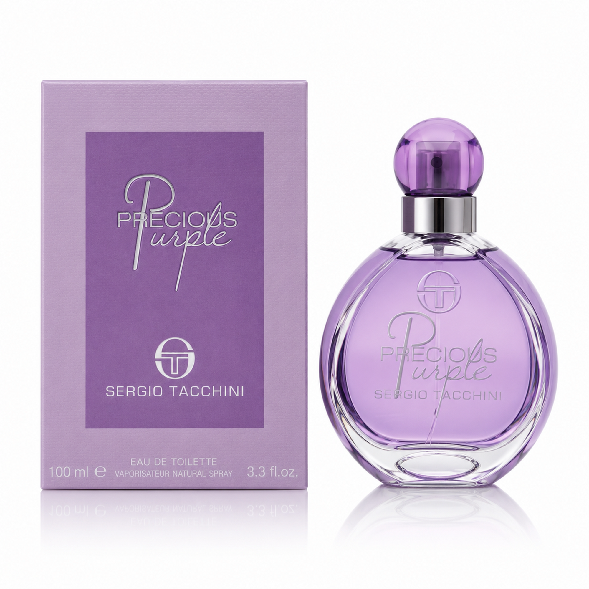 Sergio Tacchini Precious Purple Eau de Toilette 100ml