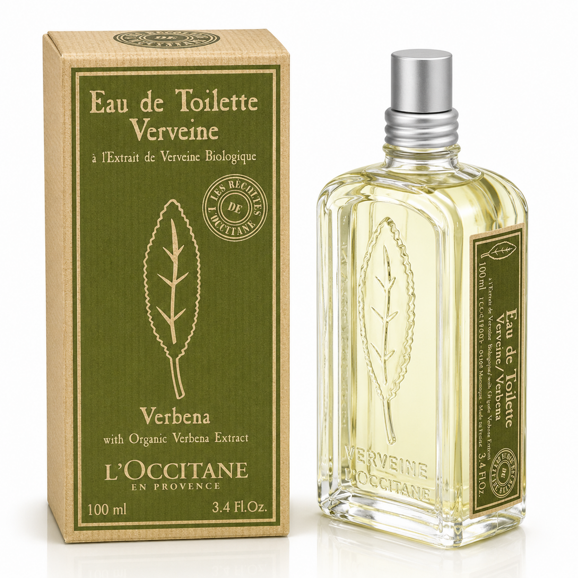 L'Occitane Verveine Eau de Toilette biologique 100ml