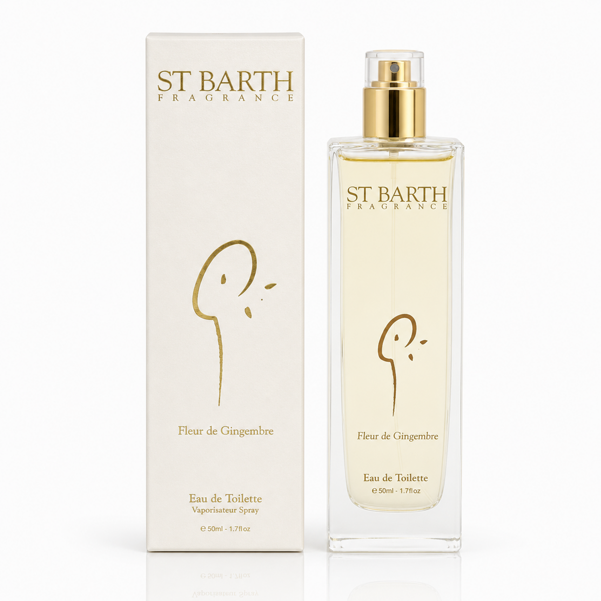 St Barth Fleur de Gingembre Eau de Toilette Vaporisateur 50ml