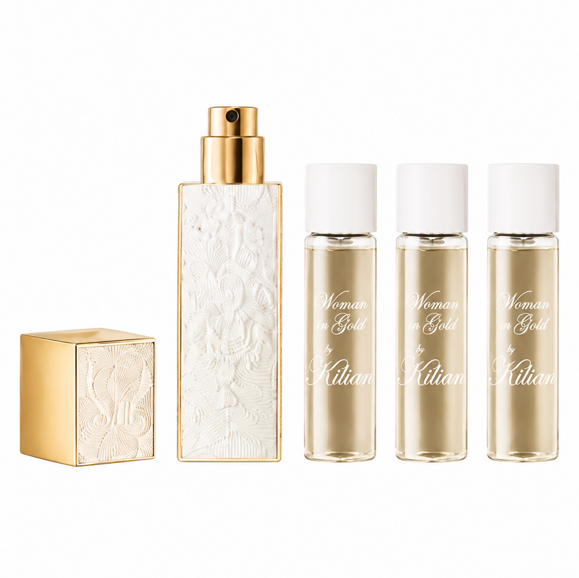 Kilian Woman in Gold Eau de Parfum Travel Set 4 x 7,5 ml