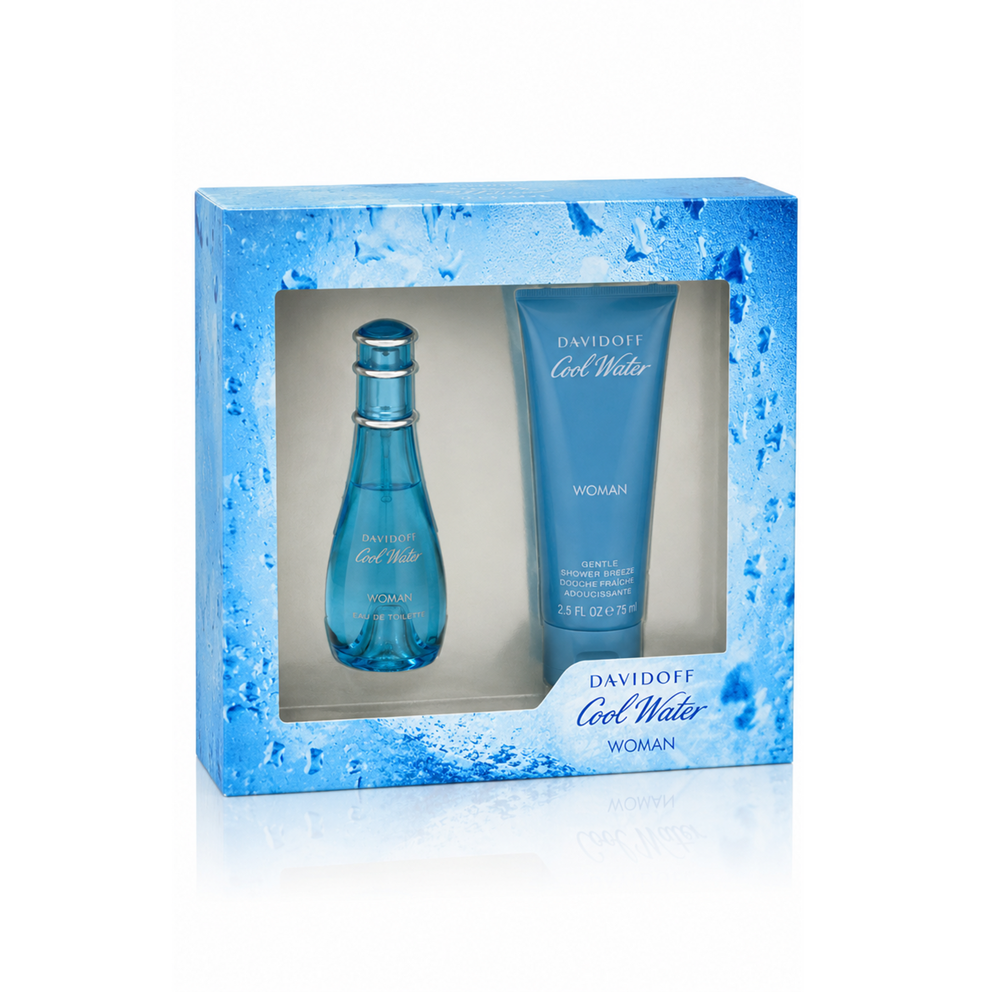 Davidoff Cool Water Woman Eau de Toilette 30 ml + Brise Douceur Gel Douche 75 ml