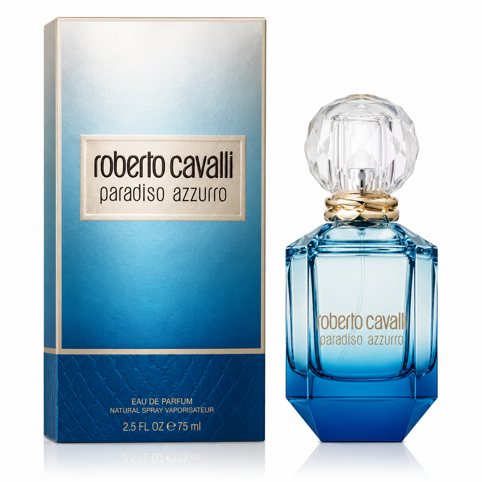 Roberto Cavalli Paradiso Azzurro Eau de Parfum Vaporisateur 75 ml