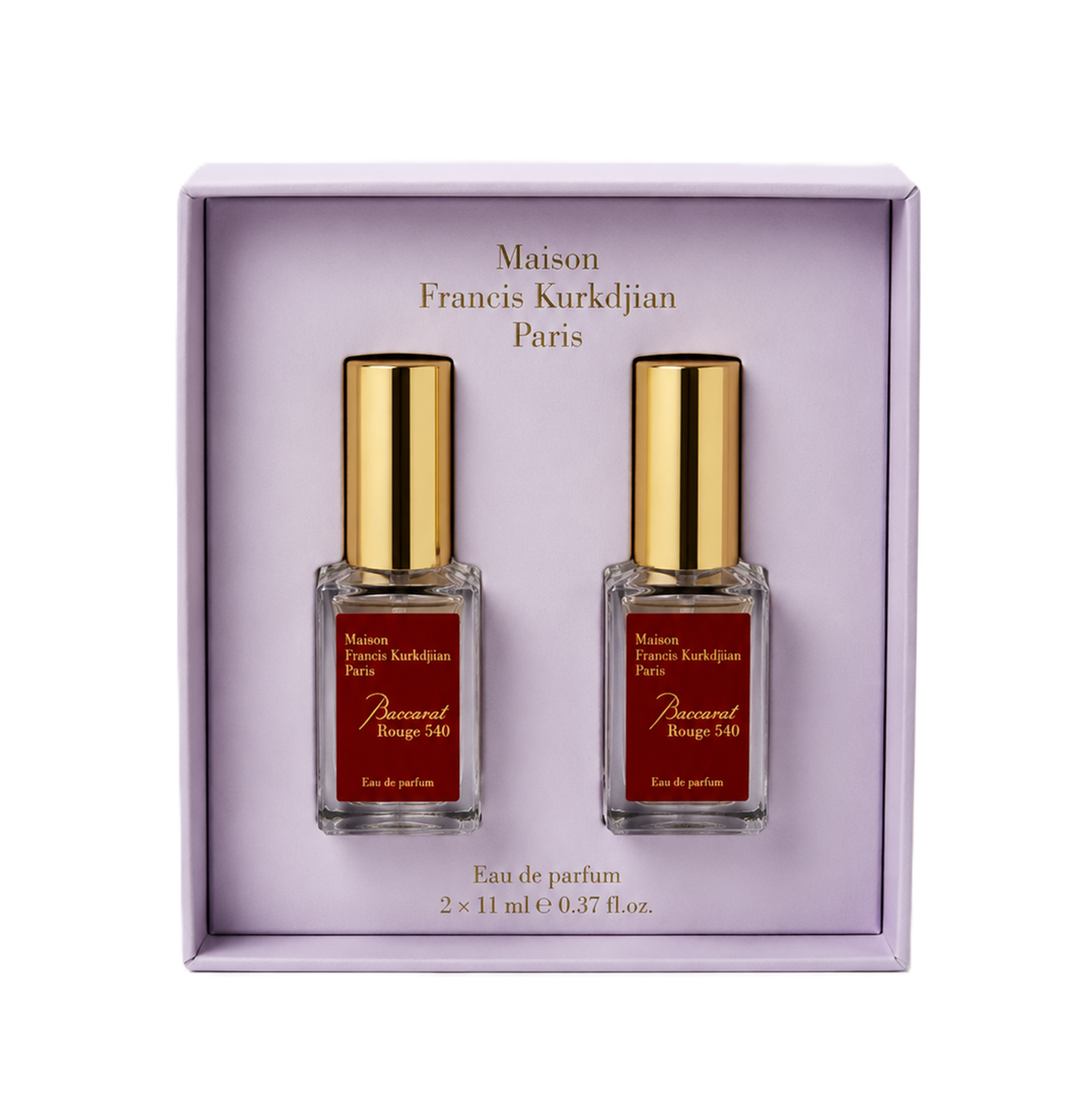 Maison Francis Kurkdjian Baccarat Rouge 540 Eau de Parfum + Extrait 5ml chacun