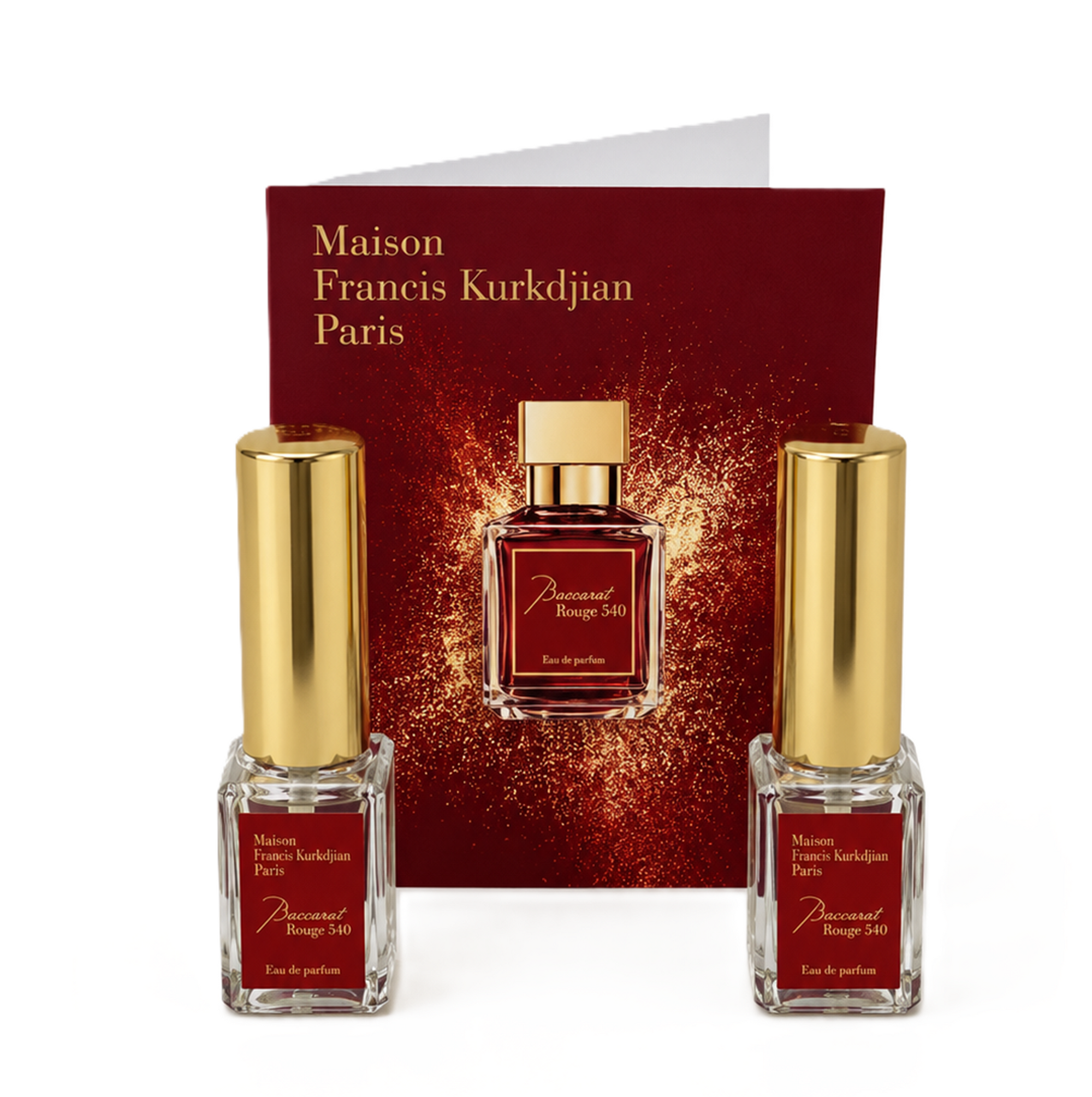 Maison Francis Kurkdjian Baccarat Rouge 540 Eau de Parfum + Extrait 5ml chacun