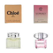 5ml Miniature Flacon Bundle Chloé X Versace Bright Crystal