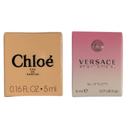 5ml Miniature Flacon Bundle Chloé X Versace Bright Crystal