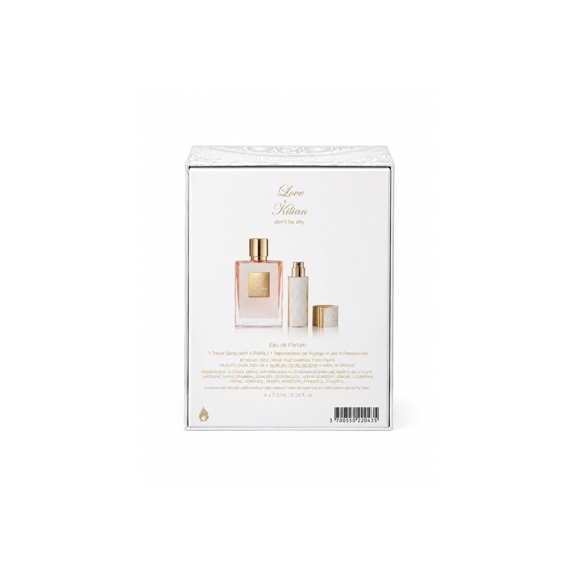 Kilian Love don't be shy Eau de Parfum 50ml + Vaporisateur de Voyage 7,5ml
