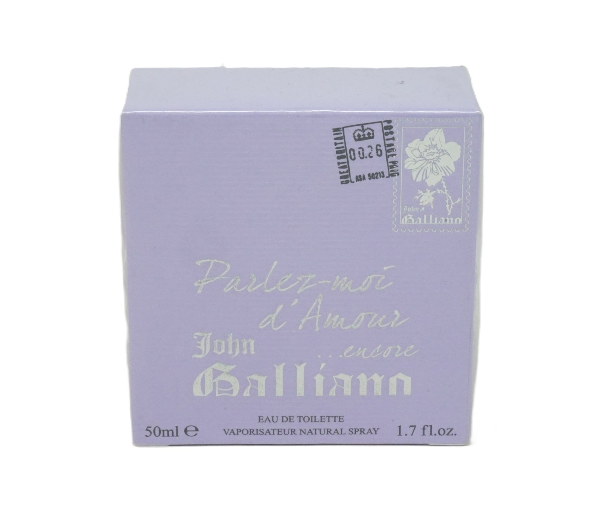 John Galliano Parlez moi d'Amour Eau de Toilette Vaporisateur 50 ml