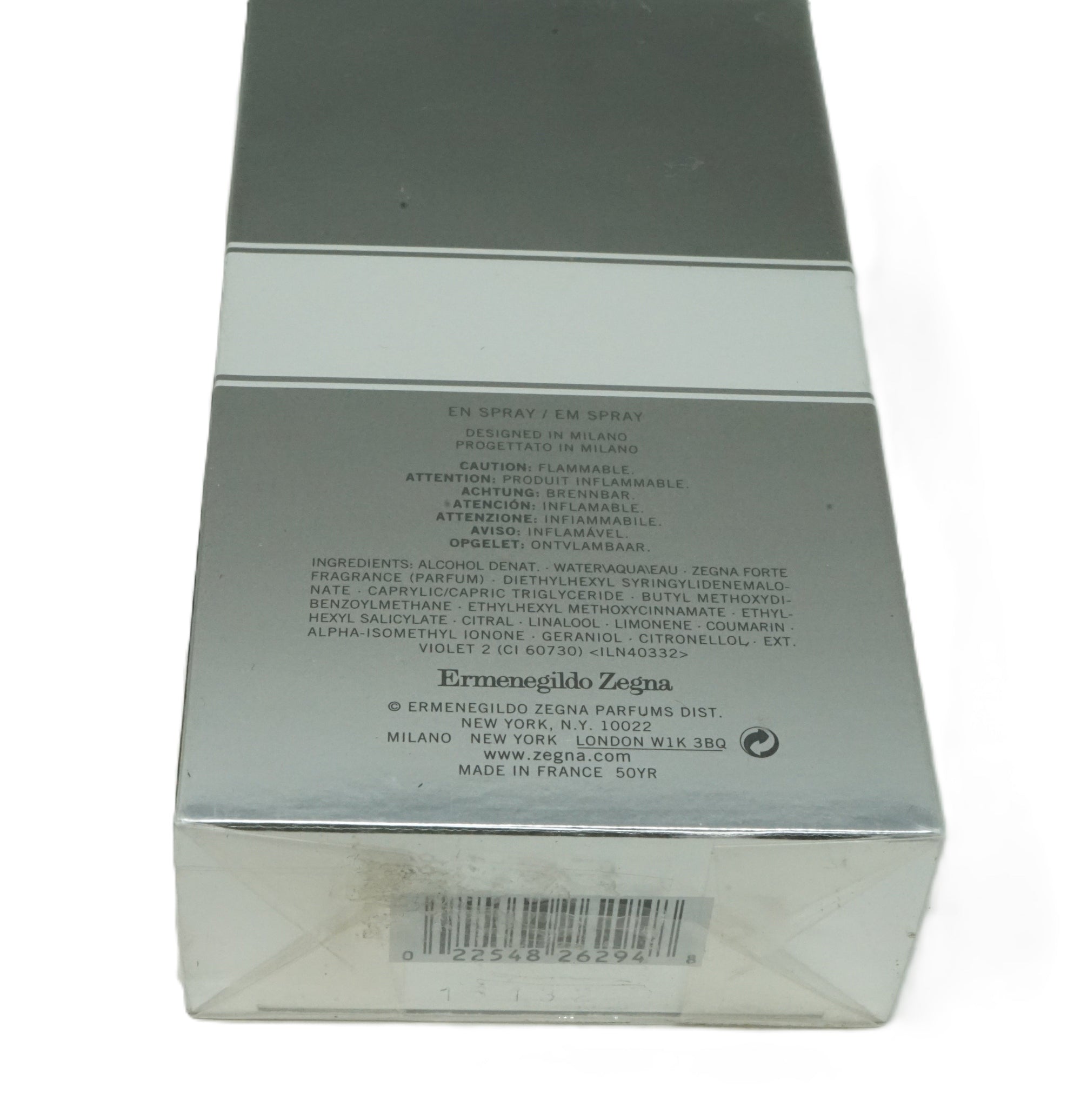 Ermenegildo Zegna Forte Eau de Toilette 100 ml