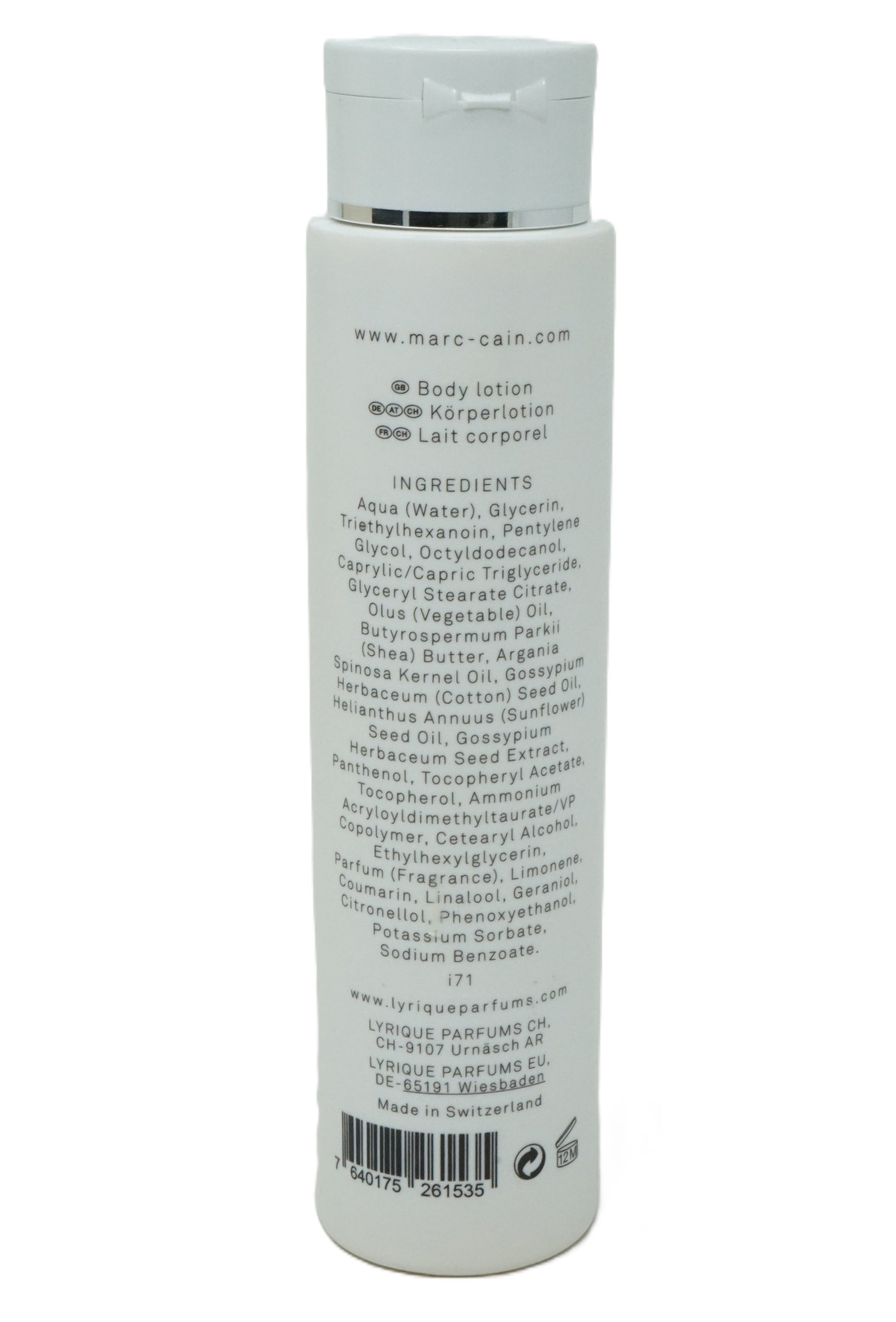 Lotion Corporelle Lyrique Marccain Mysteriously No.1 200ml
