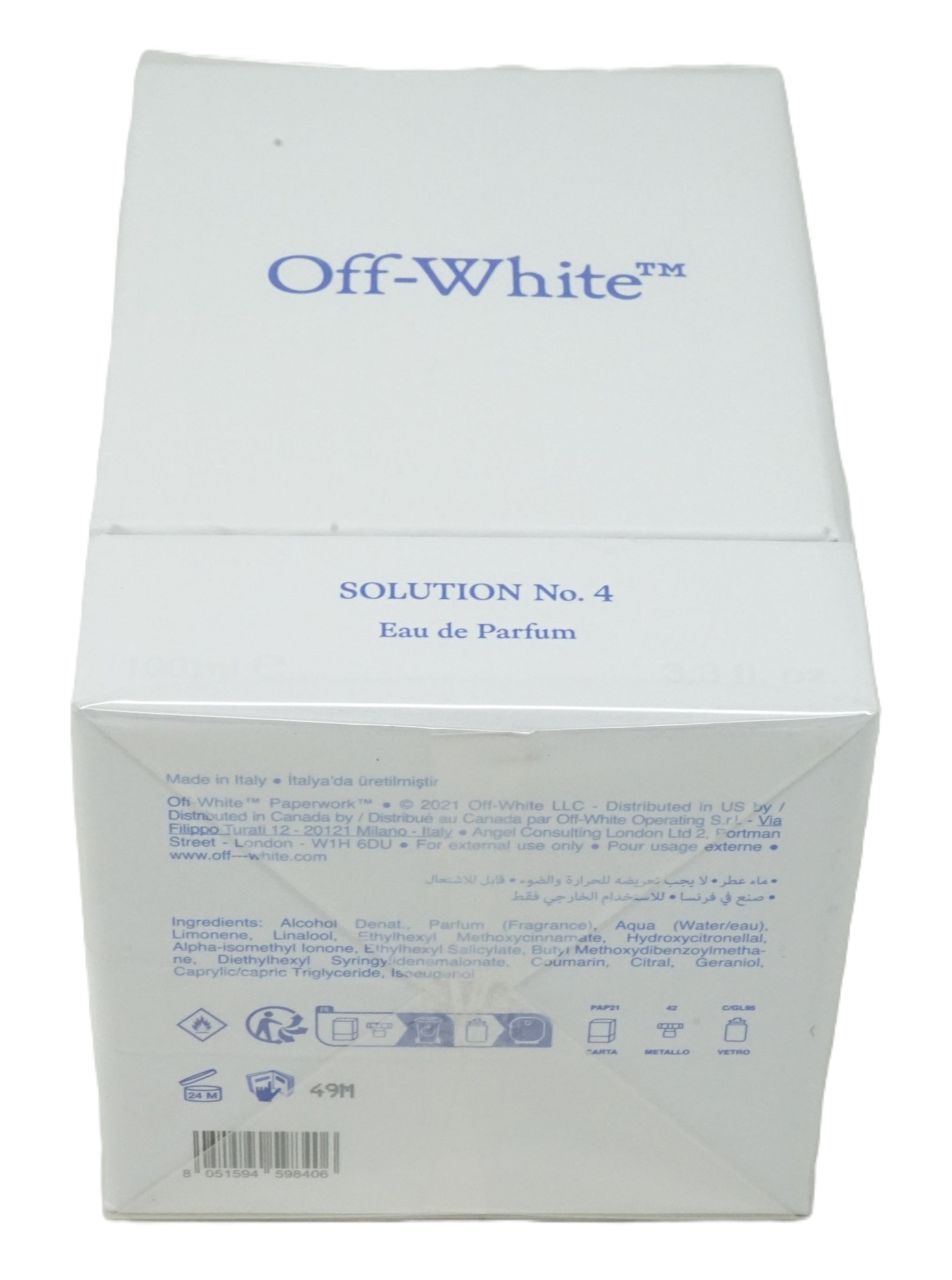Off White Solution N° 4 Eau de Parfum 100 ml