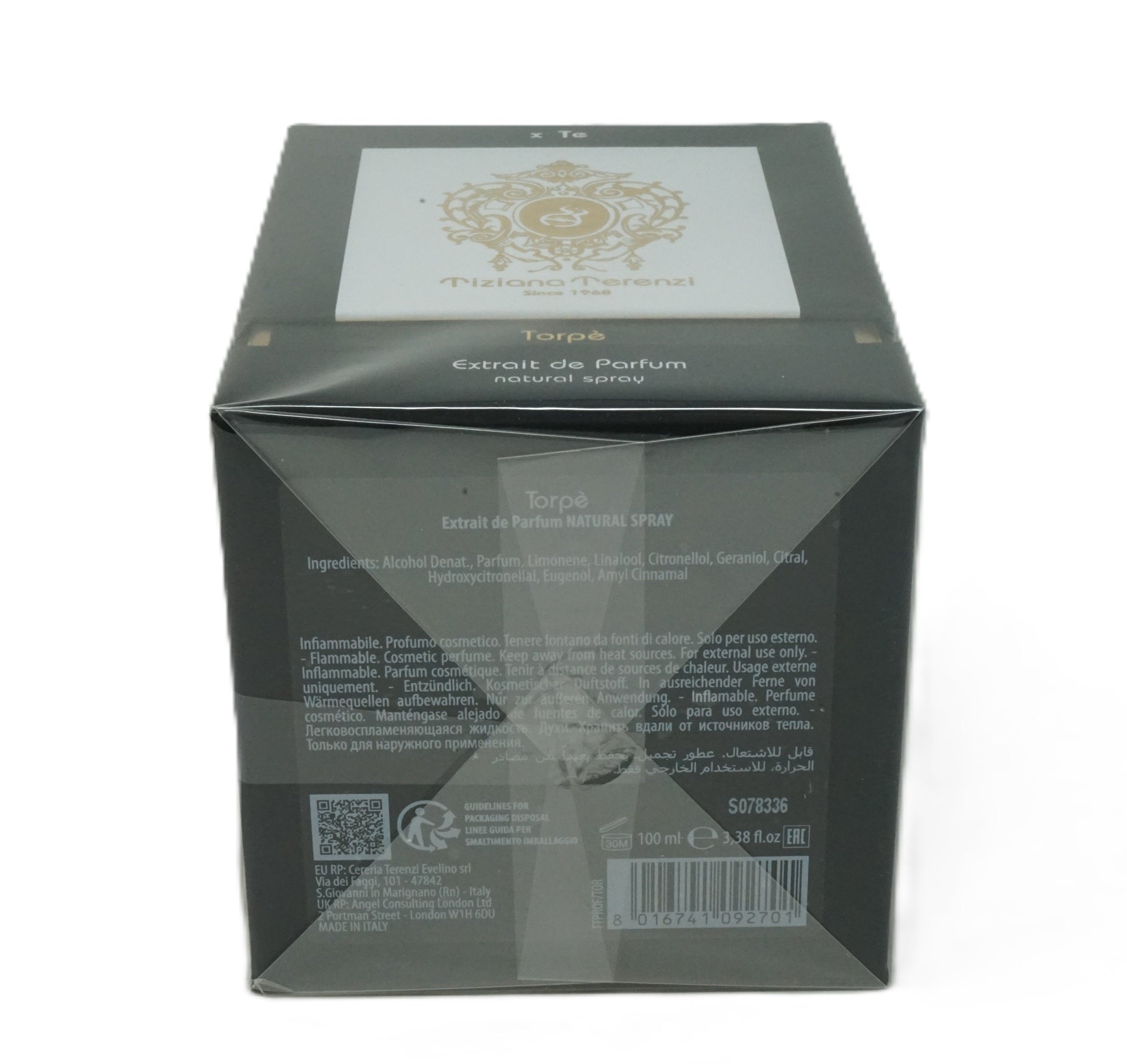 Tiziana Terenzi Torpè Extrait de Parfum Vaporisateur 100ml