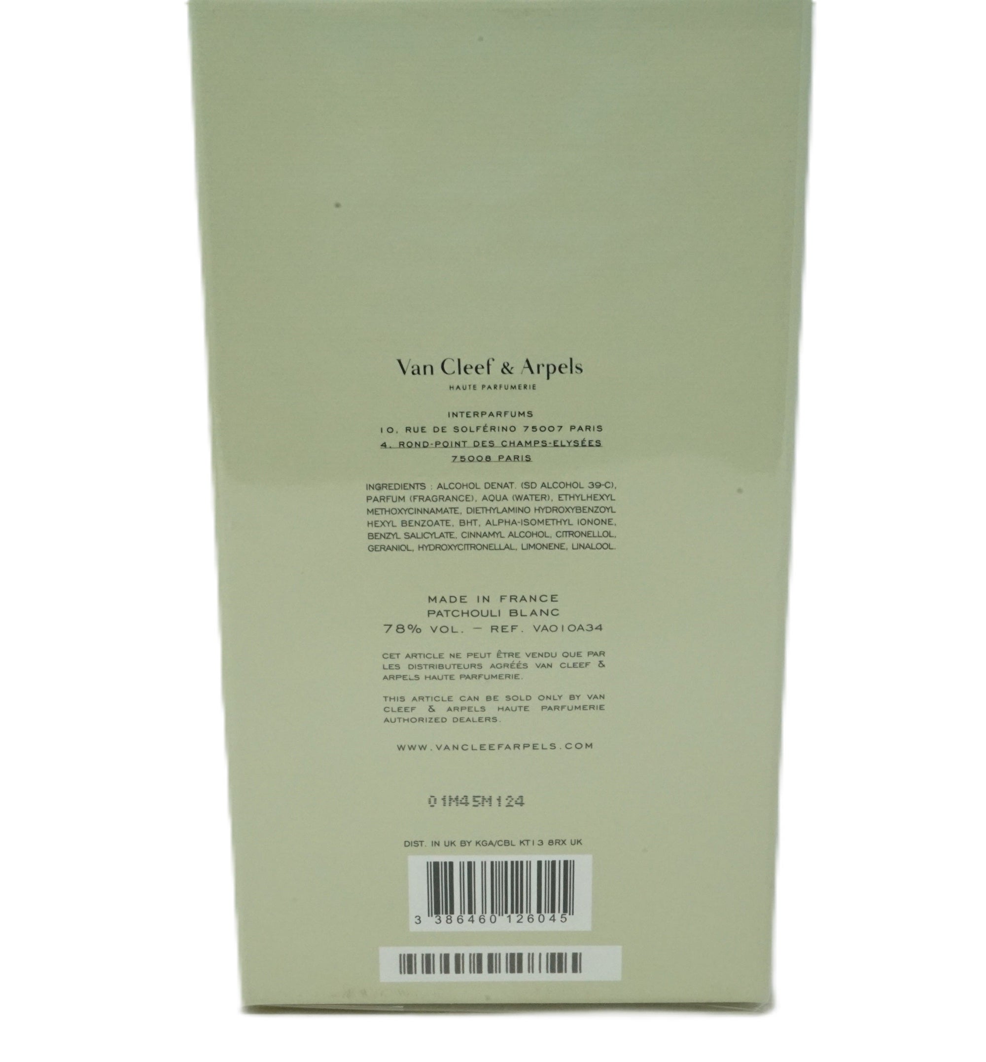 Van Cleef & Arpels Extraordinaire Patchouli Blanc Eau de Parfum