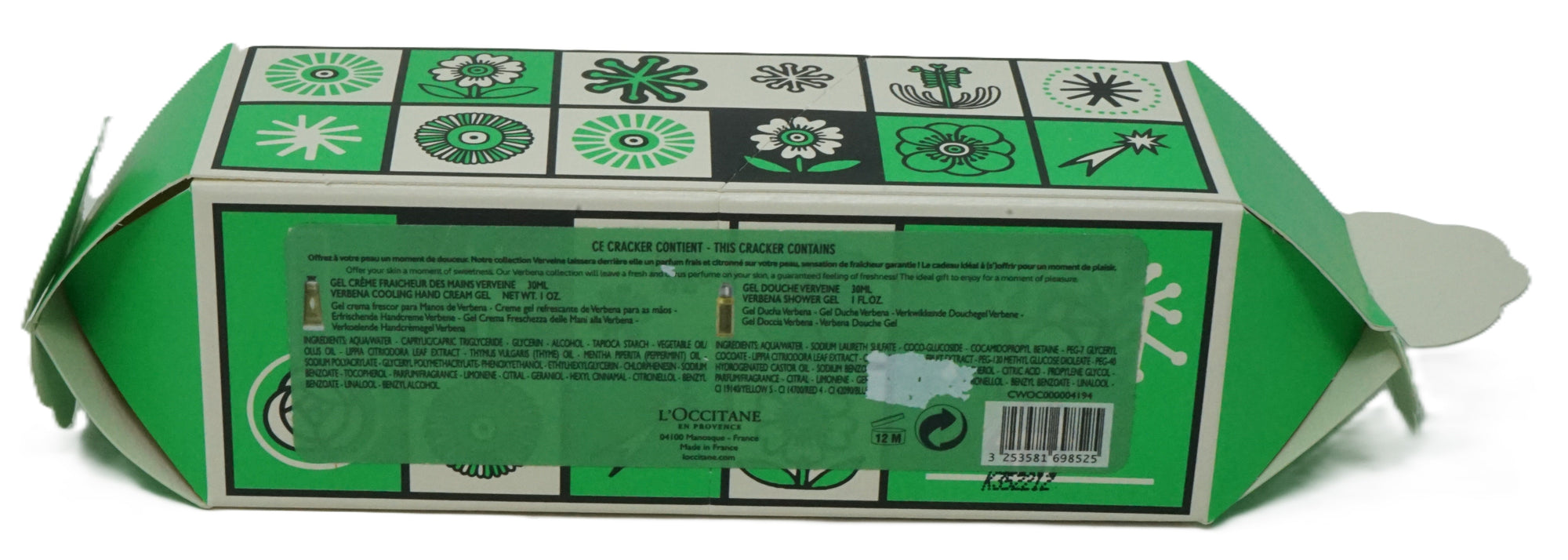 Crème mains gel 30ml + gel douche 30ml L'Occitane Cracker