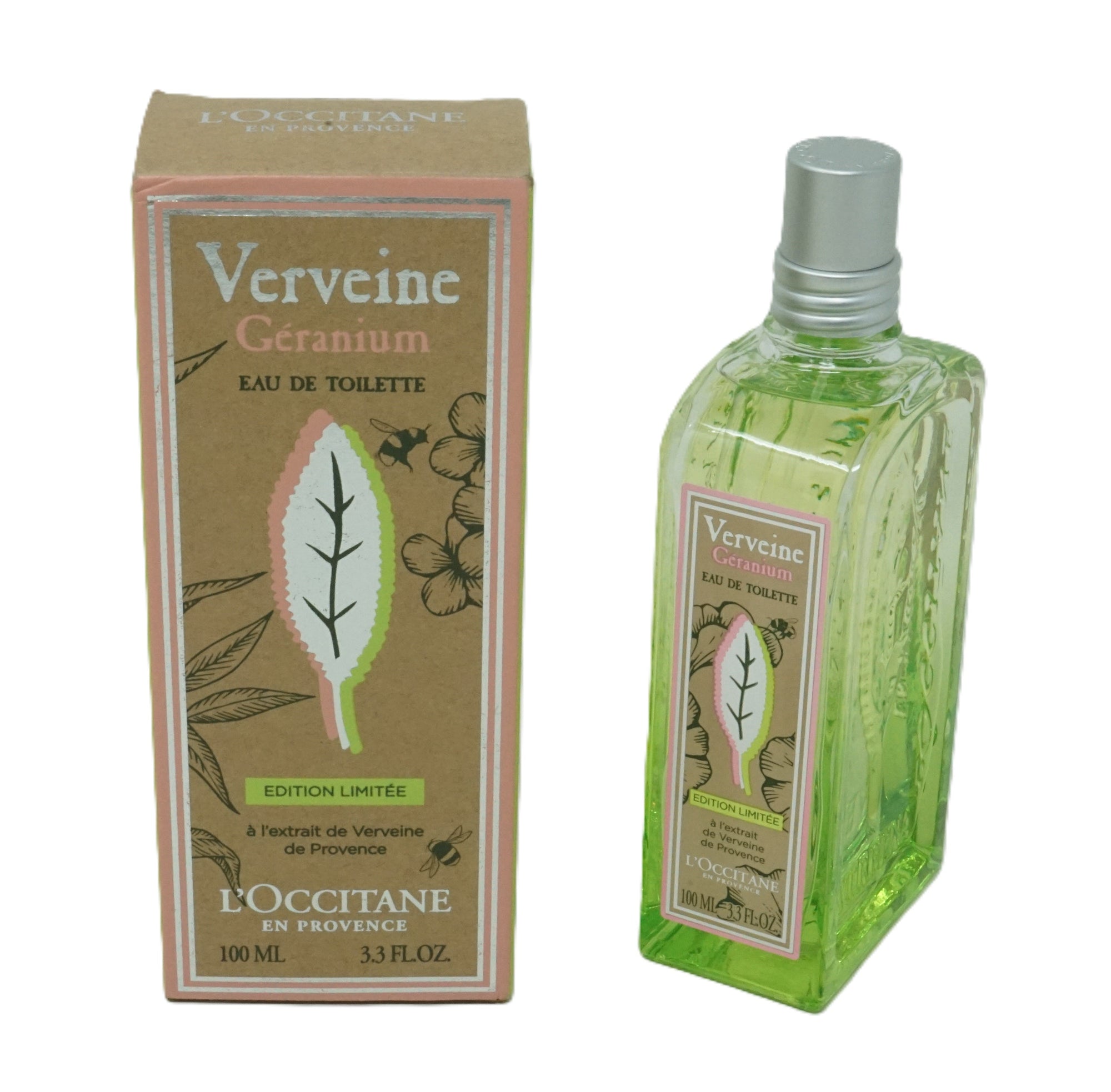 L'Occitane Verveine Géranium Édition Limitée Eau de Toilette 100 ml