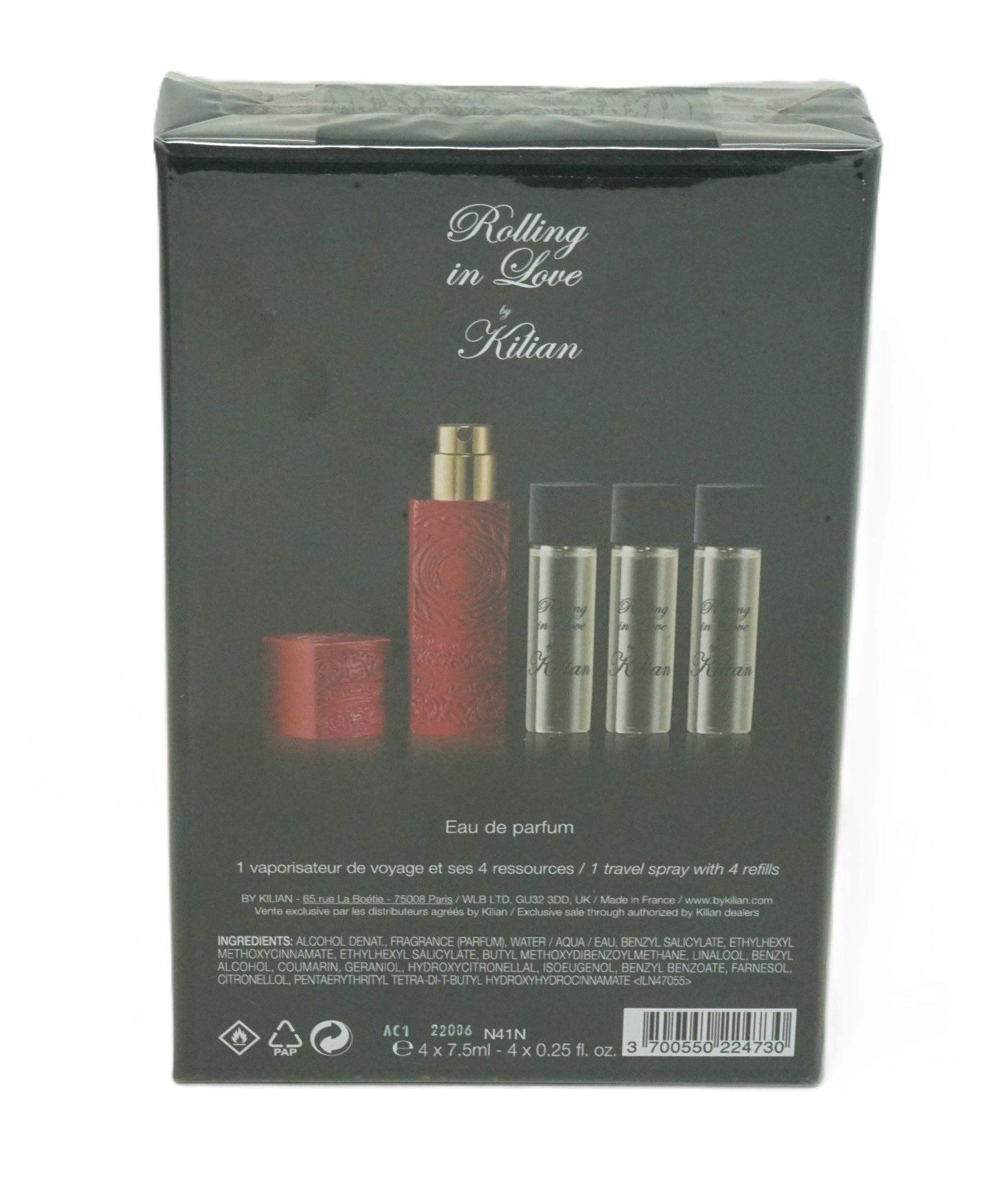Kilian Rolling in Love Eau de Parfum 4 x 7,5 ml