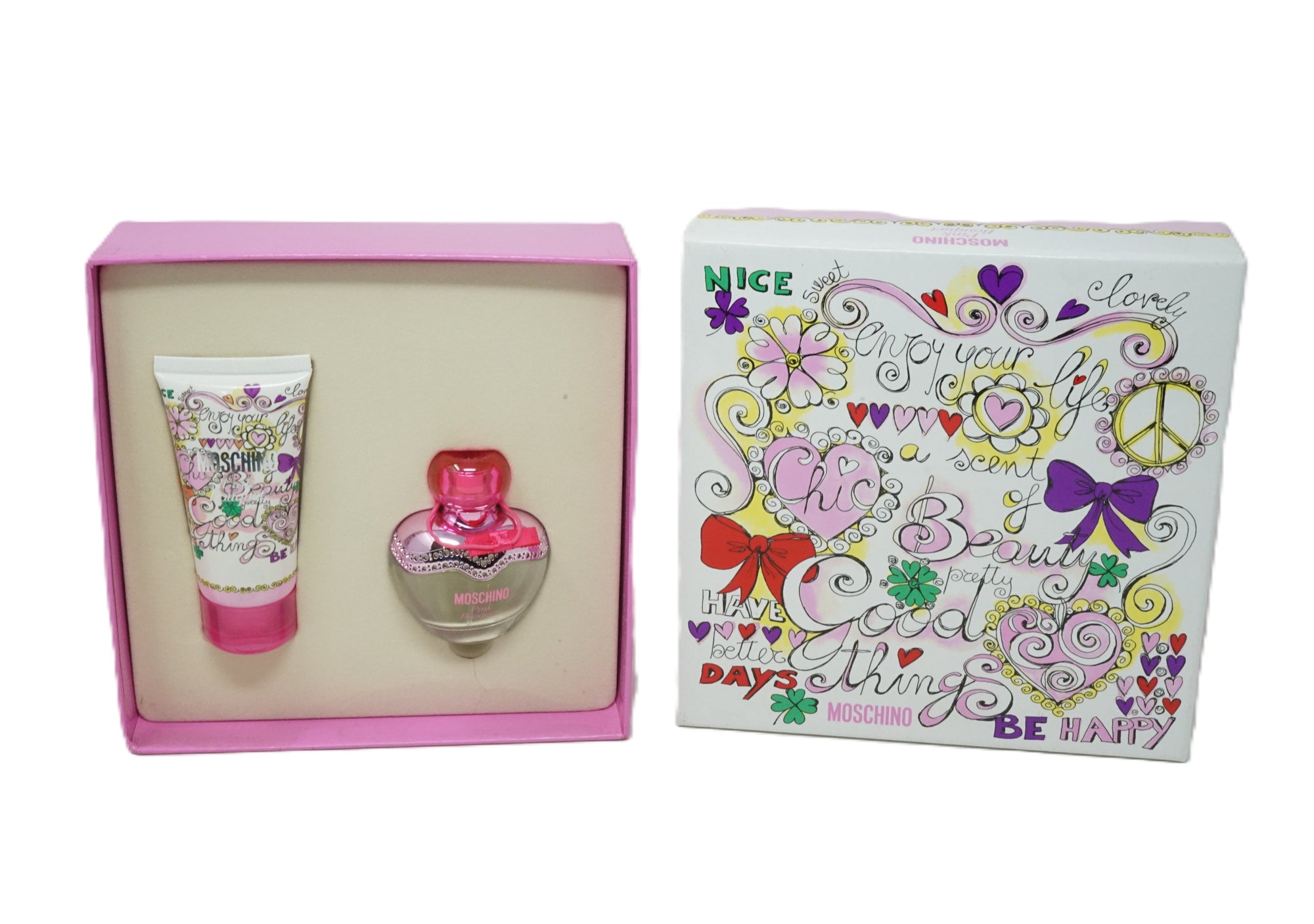 Moschino Pink Bouquet Eau De Toilette 30 ml + Lait Corporel 50ml
