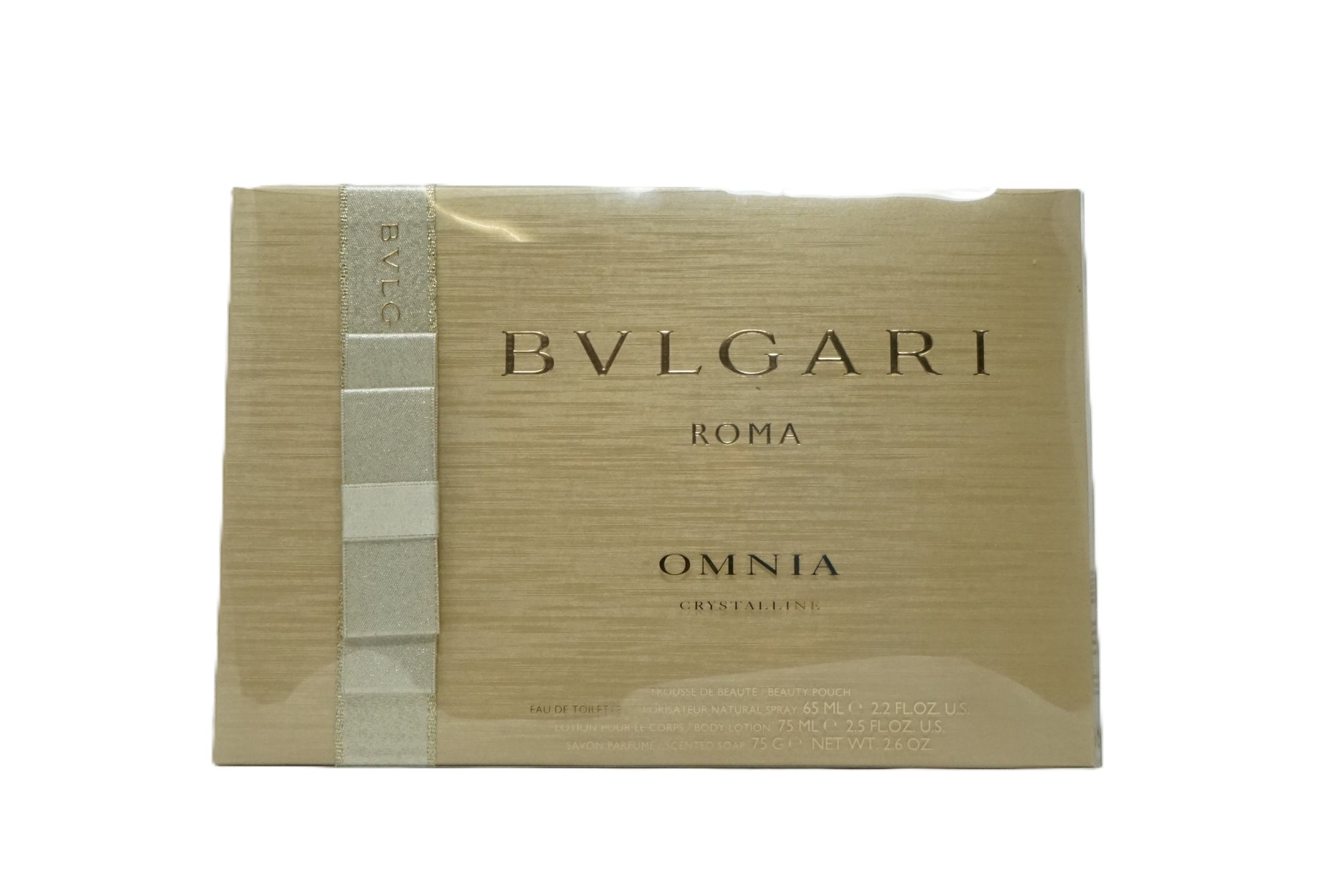 Bvlgari Omnia Crystalline Coffret Edt 65ml + Lait Corps + Savon