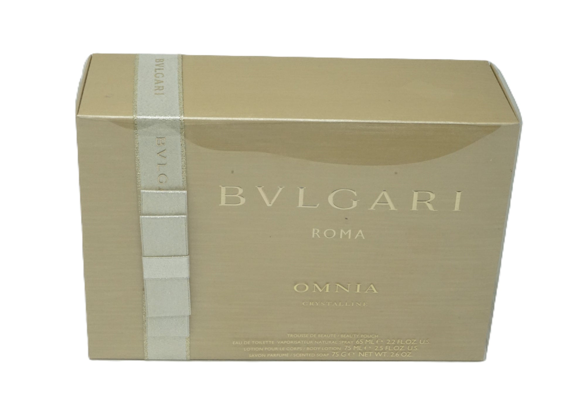 Bvlgari Omnia Crystalline Coffret Edt 65ml + Lait Corps + Savon