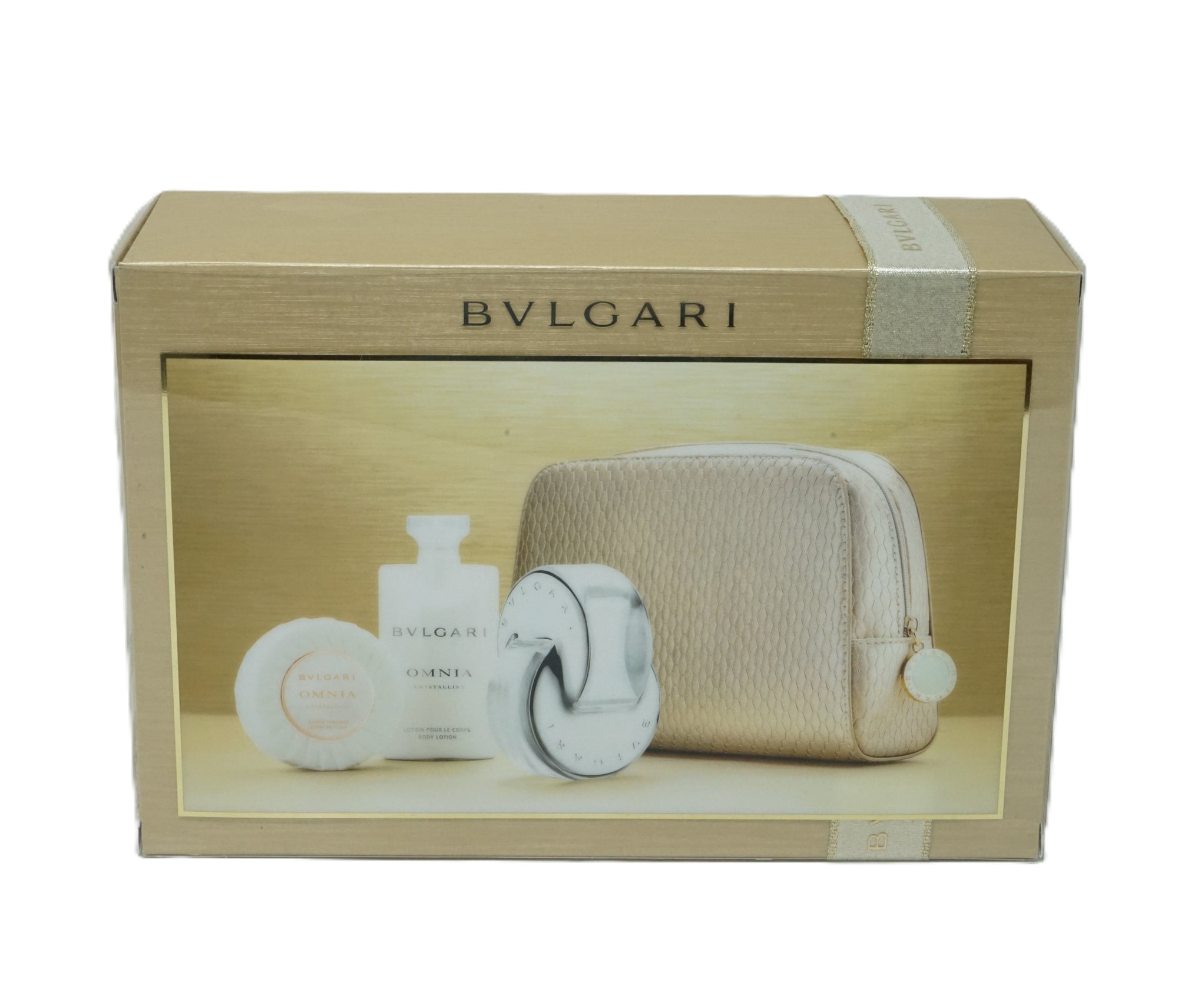 Bvlgari Omnia Crystalline Coffret Edt 65ml + Lait Corps + Savon