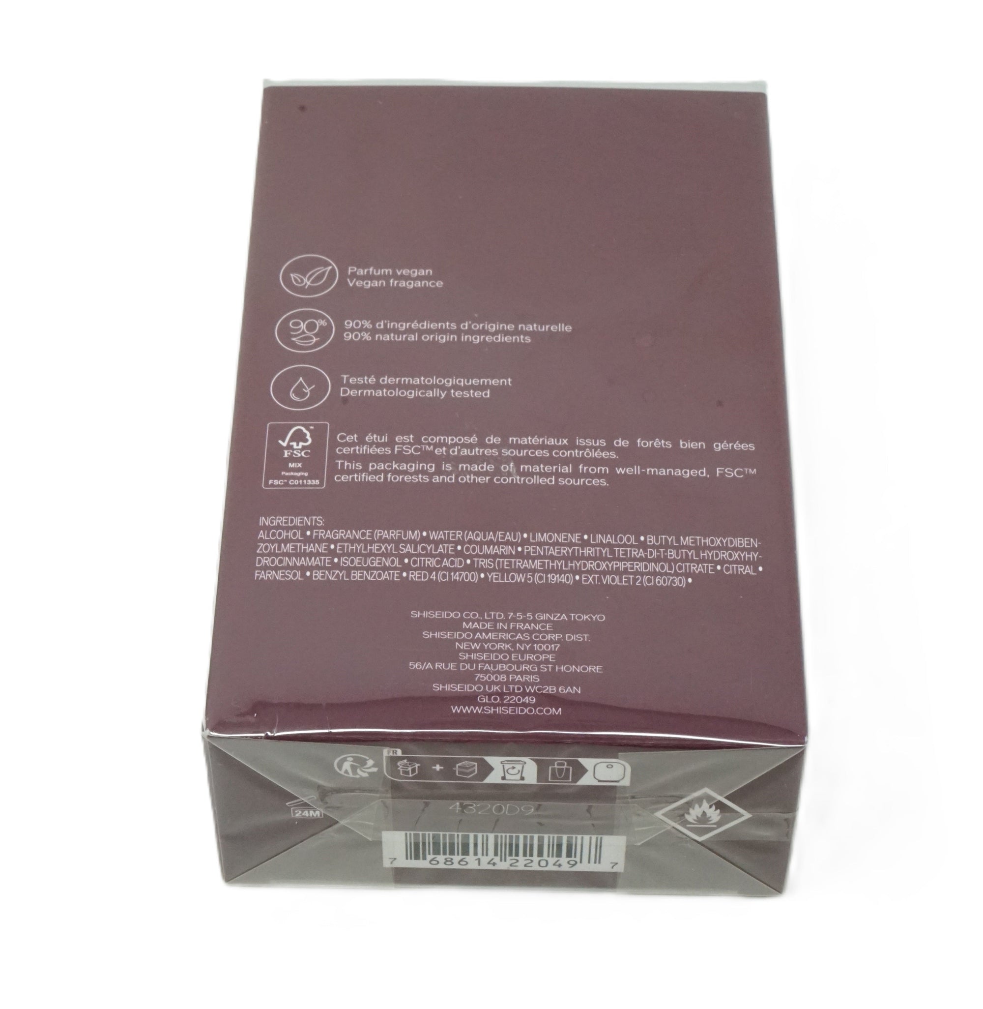 Shiseido Ginza Tokyo Datura Eau de Parfum Vaporisateur 90 ml
