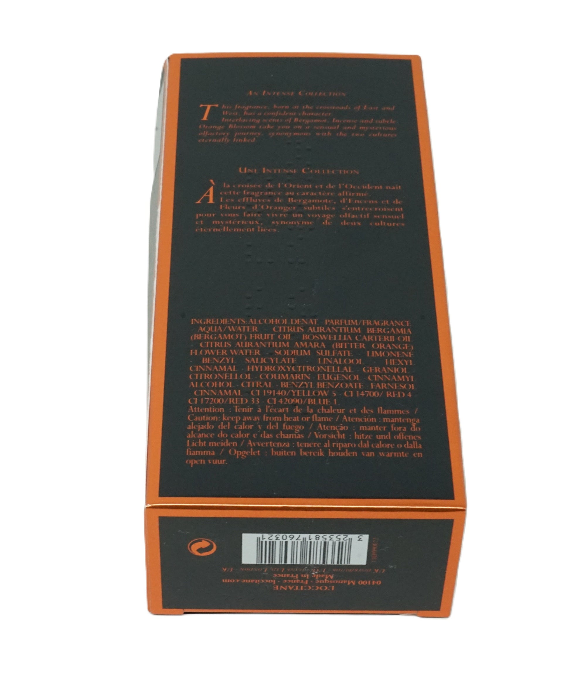 L'Occitane Encens Bergamote Pierre Hermé Eau de Parfum 90 ml