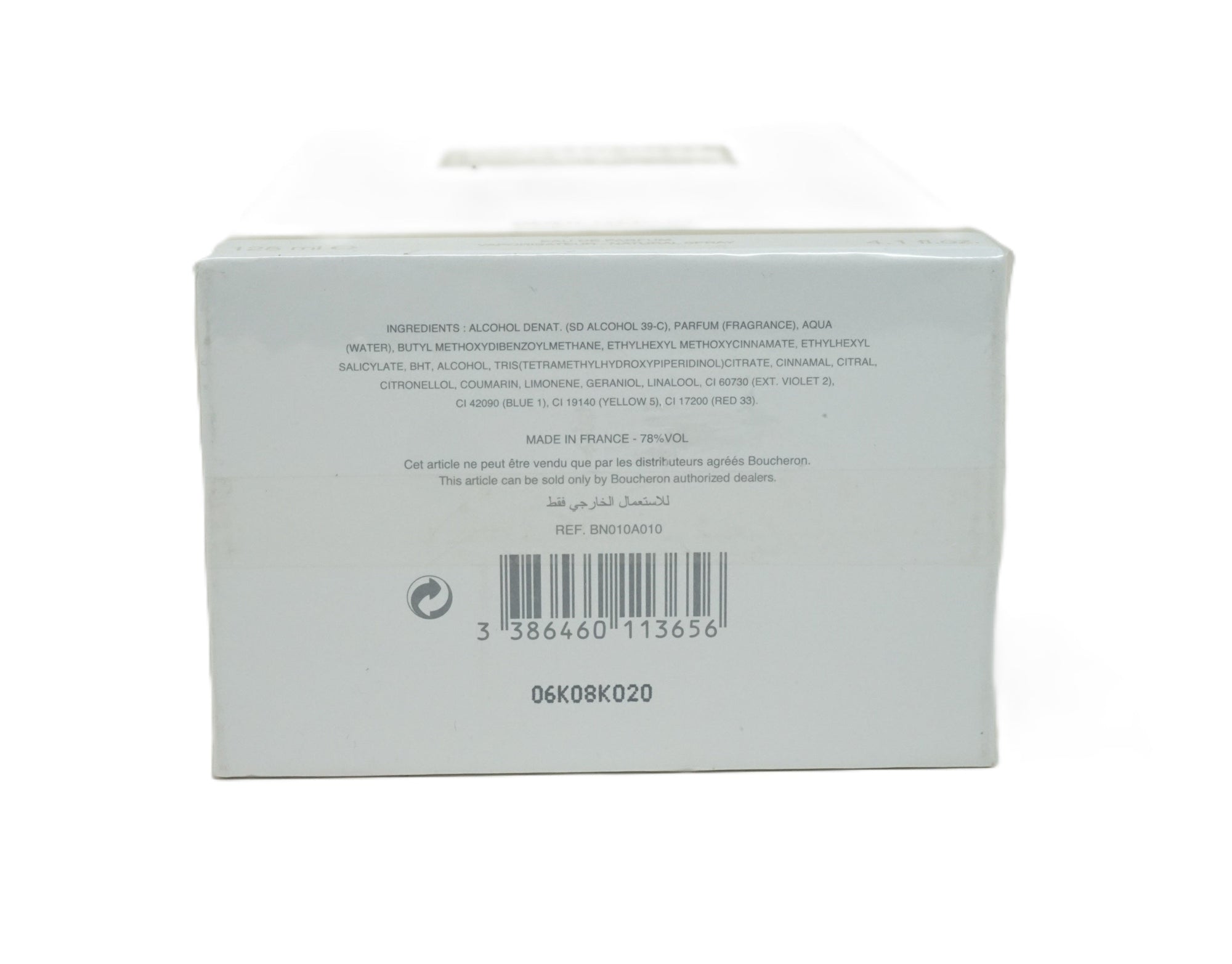 Boucheron Rose d'Isparta Eau de Parfum Vaporisateur 125ml