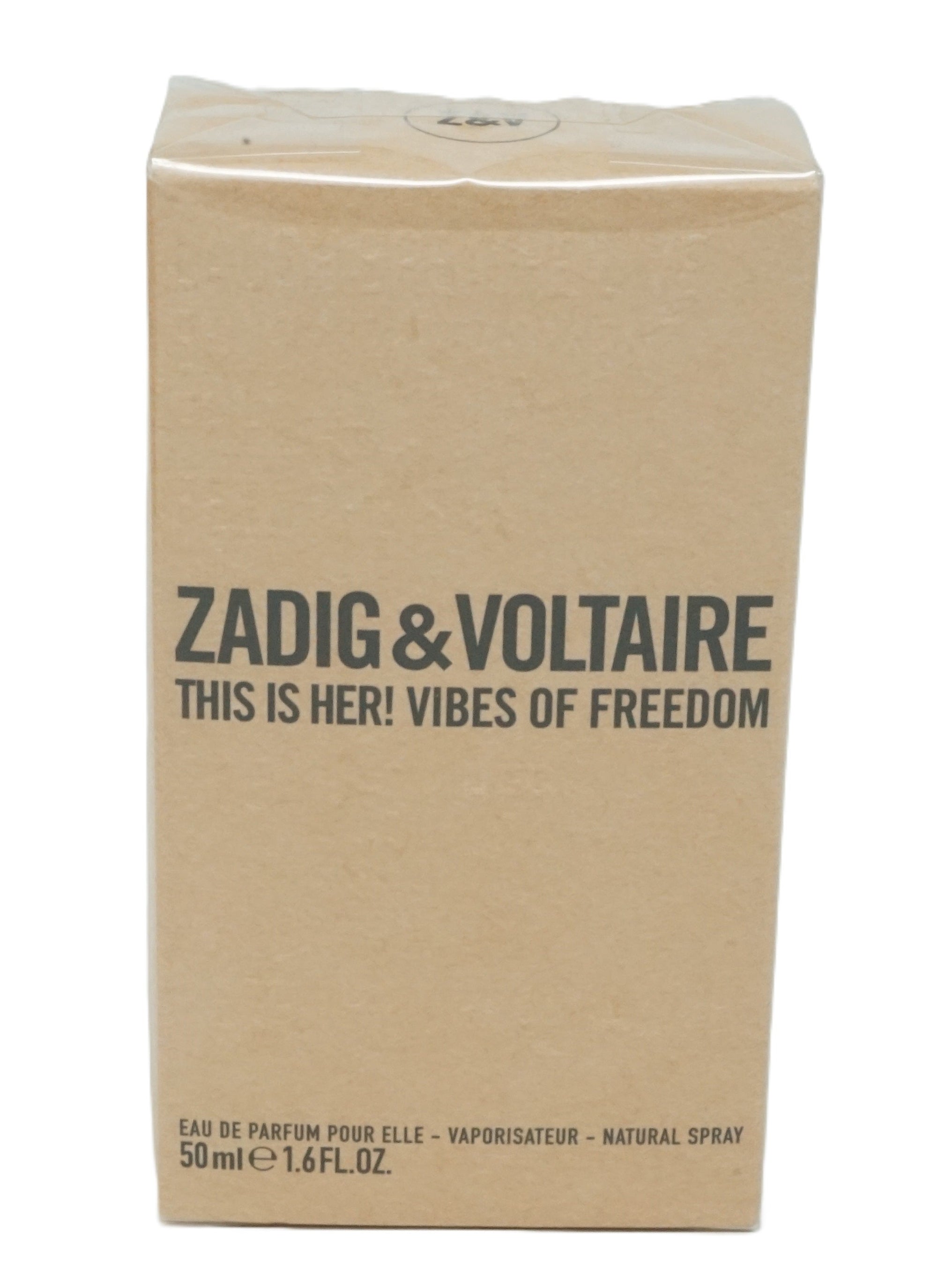 Zadig & Voltaire This is Her! Vibes of Freedom Eau de Parfum Pour Elle Vaporisateur 50ml