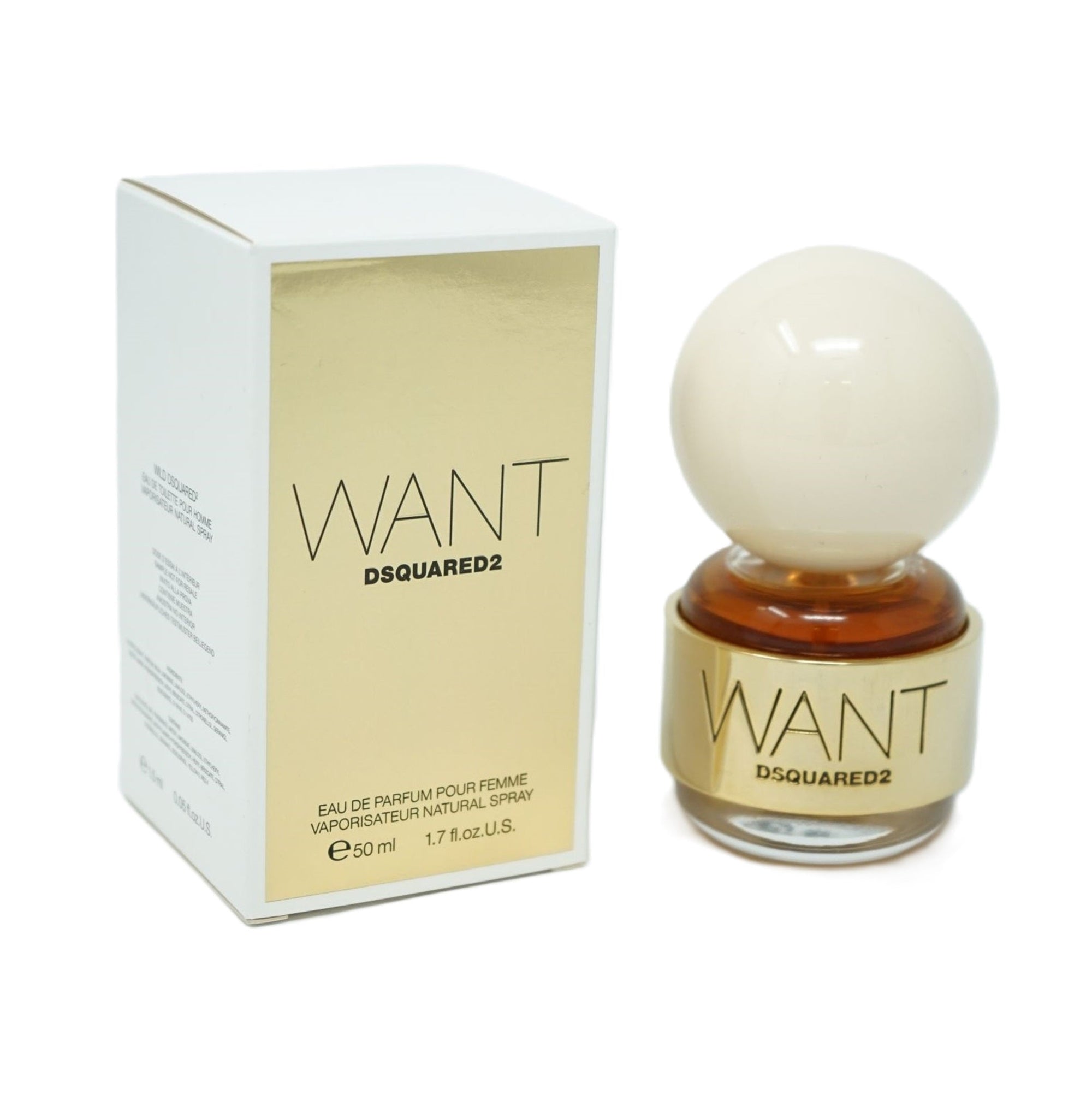 Dsquared Want Eau de Parfum Femme Vaporisateur 50ml
