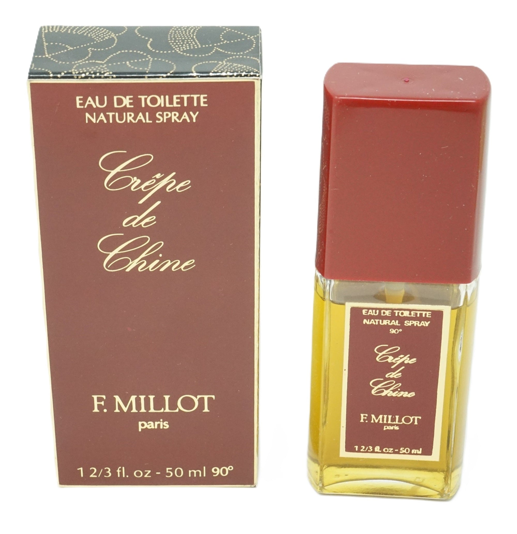 F. Millot Crêpe de Chine Eau de Toilette vaporisateur 50 ml