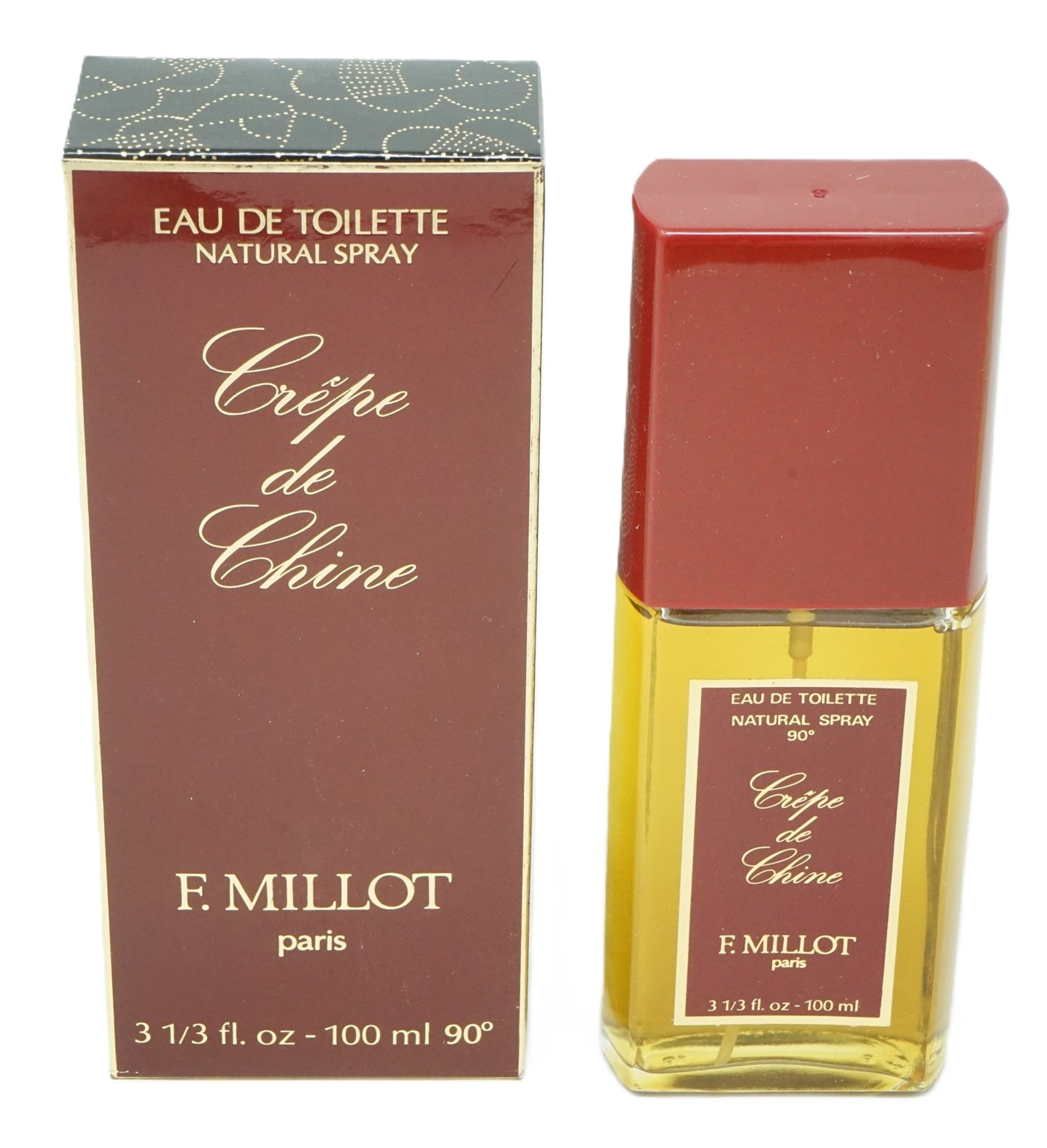 F. Millot Crêpe de Chine Eau de Toilette Vaporisateur 100ml